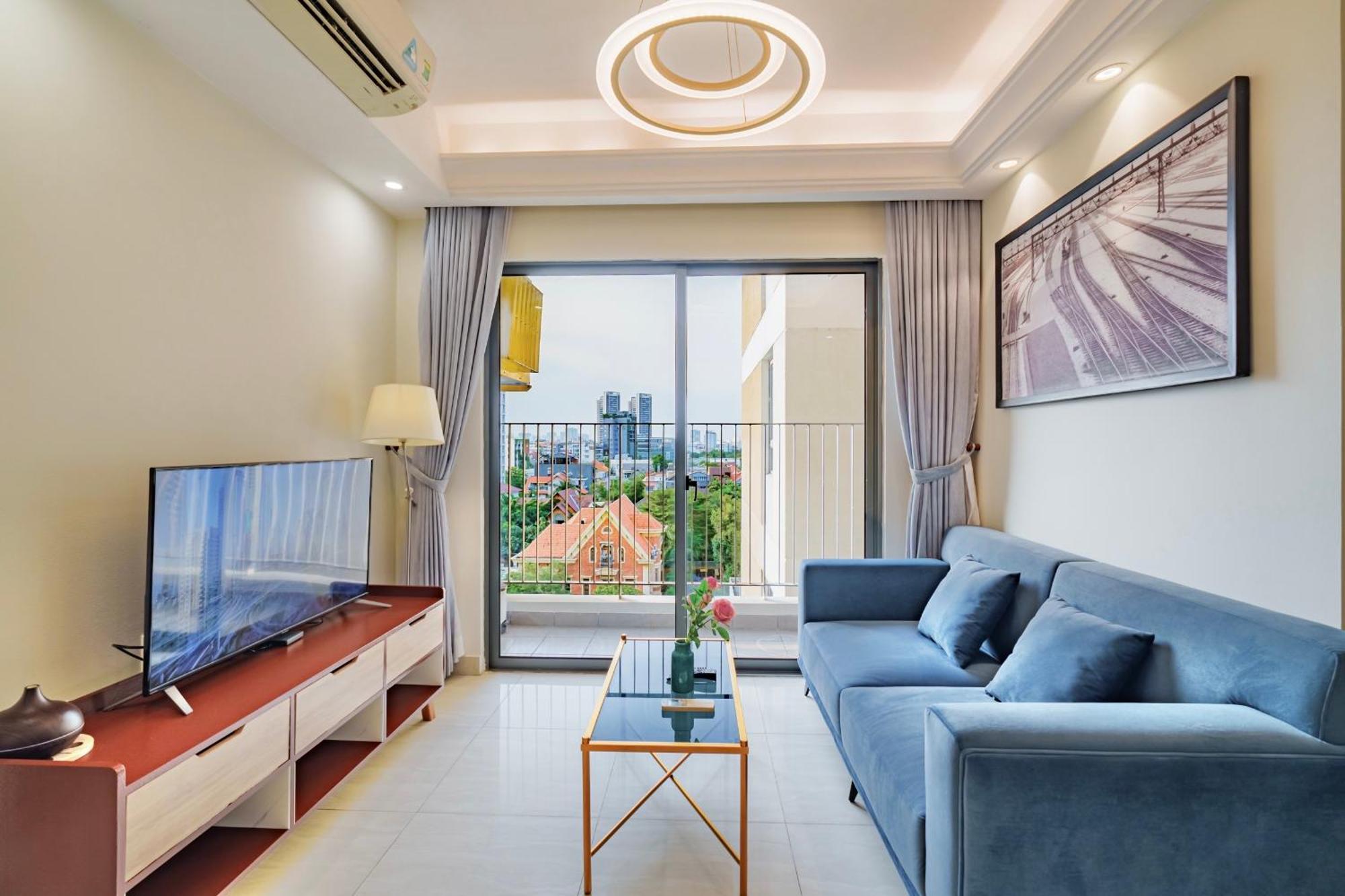 Ambihome 2br 2wc In Masteri Thao Dien District 2 * Hô Chi Minh-Ville